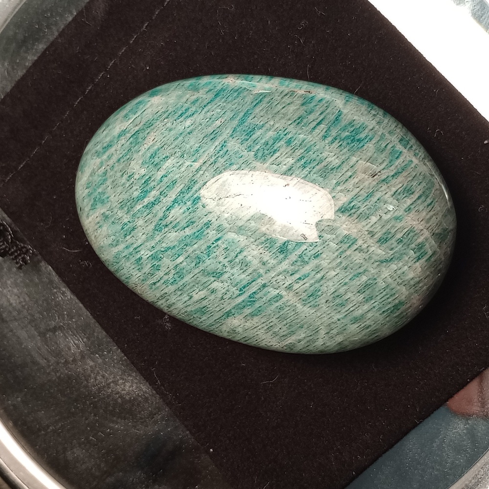Amazonite Palm Crystal Stone